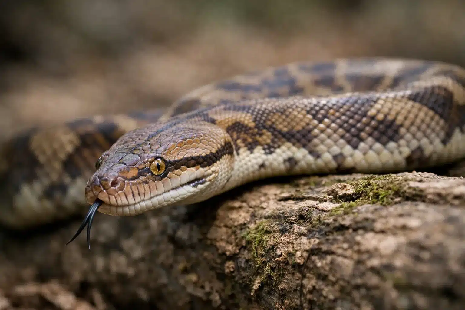 Verdens største slange - Se de 10 største her 8 Ametystpython