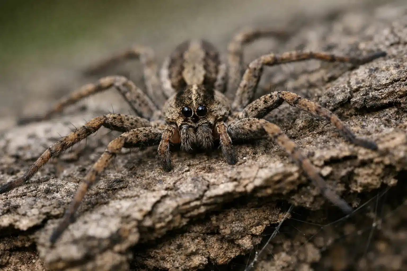 Giftige edderkopper i Danmark - De 12 der kan bide 7 Barkedderkop