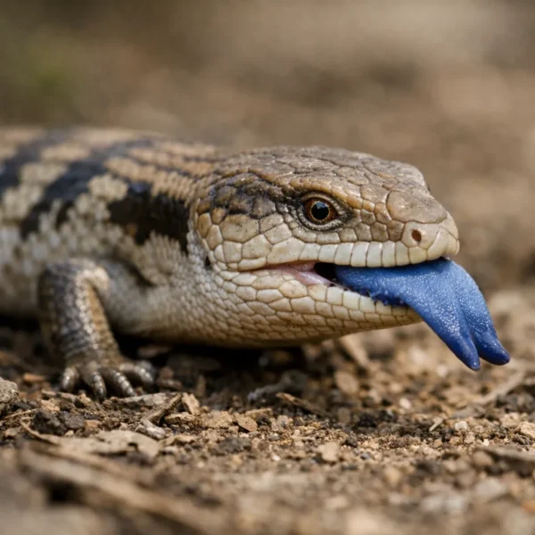 Blåtunget skink