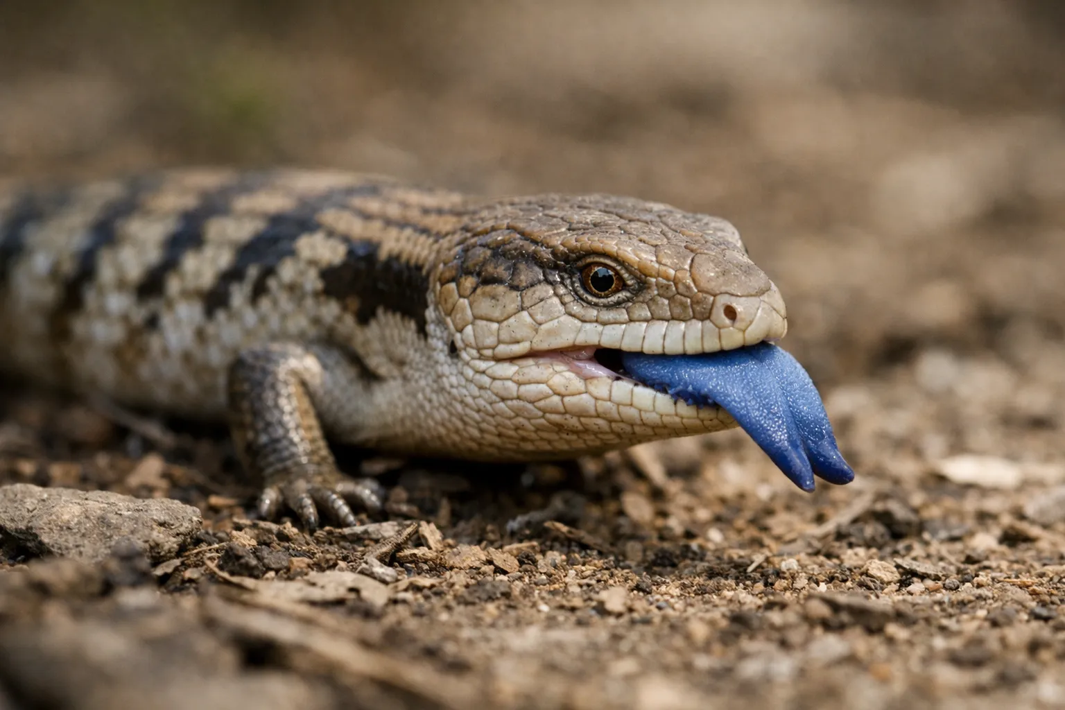 Reptilia 41 Blåtunget skink