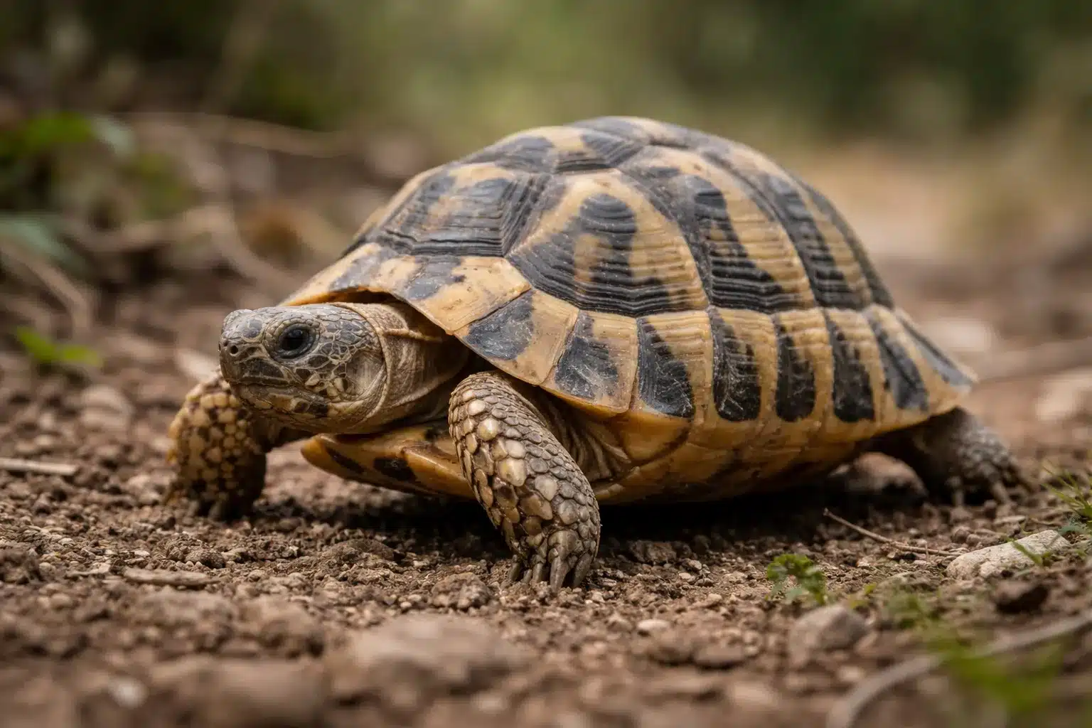 Skildpadder som kæledyr 3 Bredrandet landskildpadde