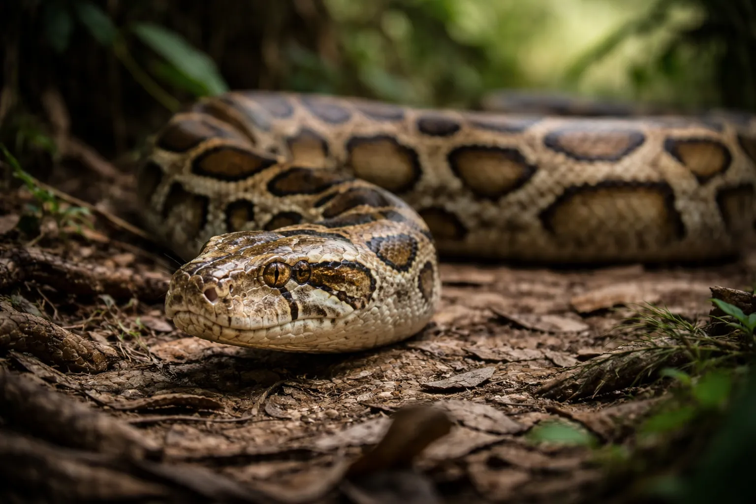 Verdens største slange - Se de 10 største her 7 Burmesisk