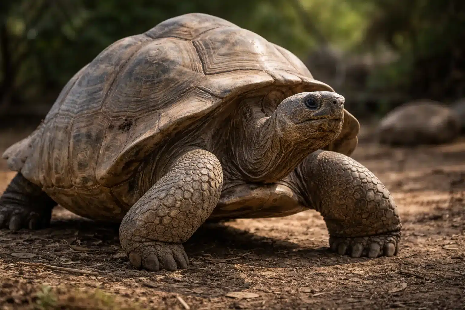 Reptilia 8 Elefantskildpadde (Chelonoidis nigra)