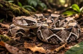 Gaboon viper (Bitis gabonica)