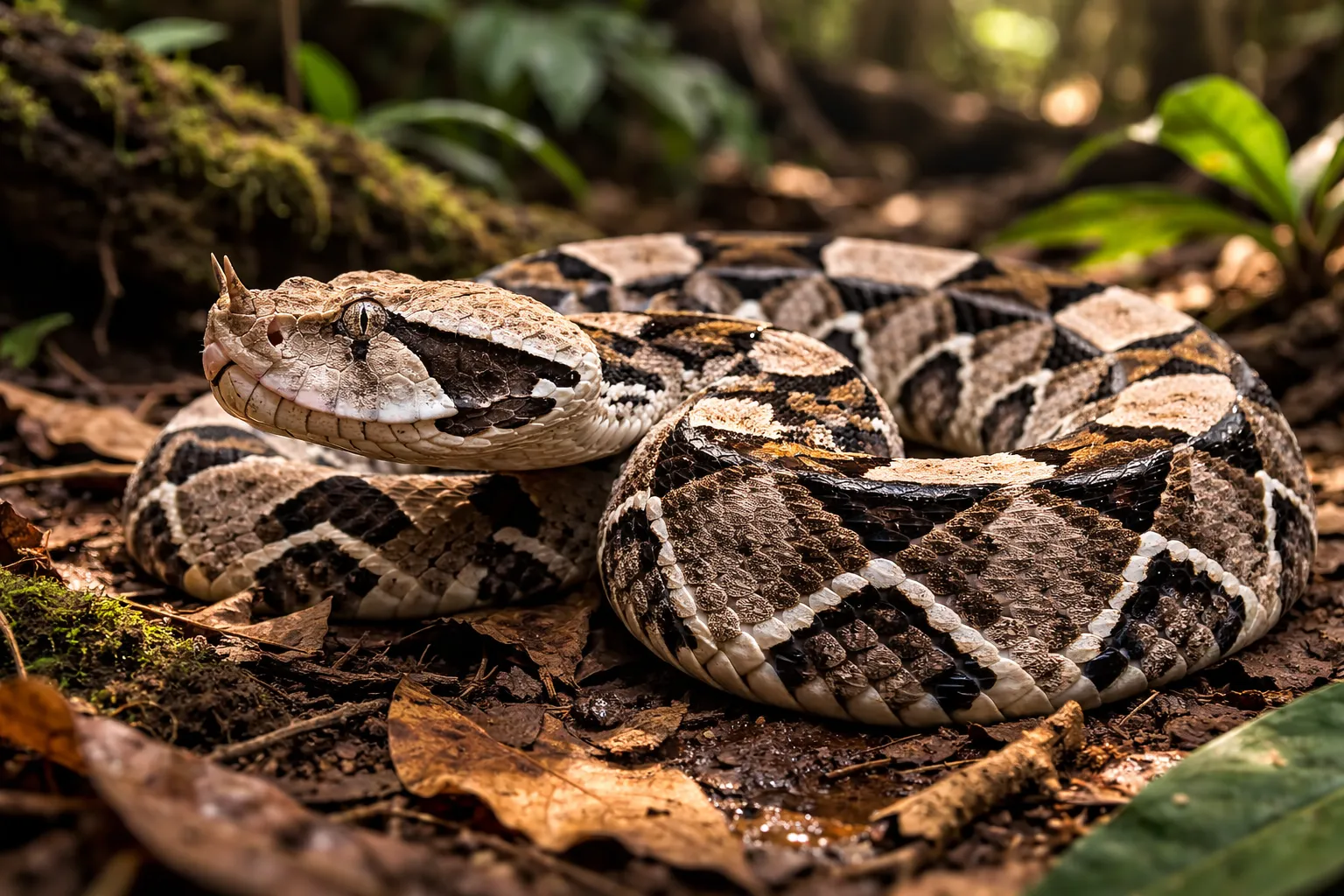 Reptilia 6 Gaboon viper