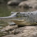Gavial (Gavialis gangeticus) Gavial (Gavialis gangeticus)