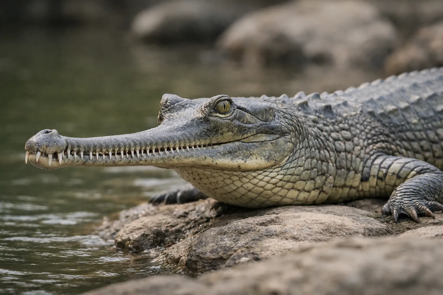 Reptilia 17 Gavial (Gavialis gangeticus)