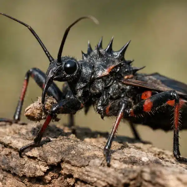 Reptilia 5 Giant spiny assassin bug