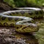 Verdens største slange - Se de 10 største her Grøn Anakonda (Eunectes murinus)