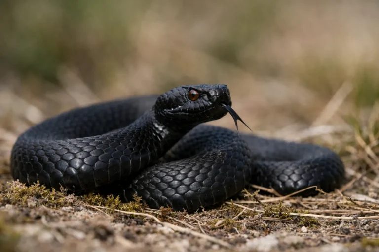 Hugorm - Sort hugorm