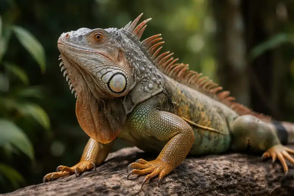 Leguan (Iguanidae) 2 Leguan