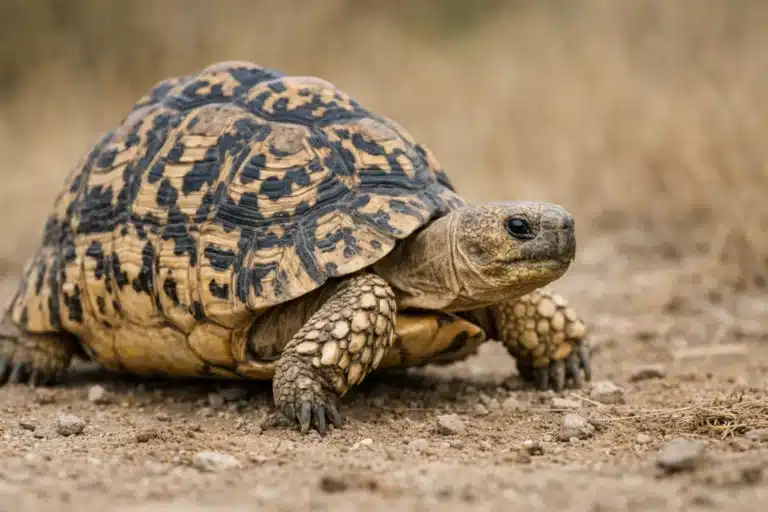 Leopardskildpadde