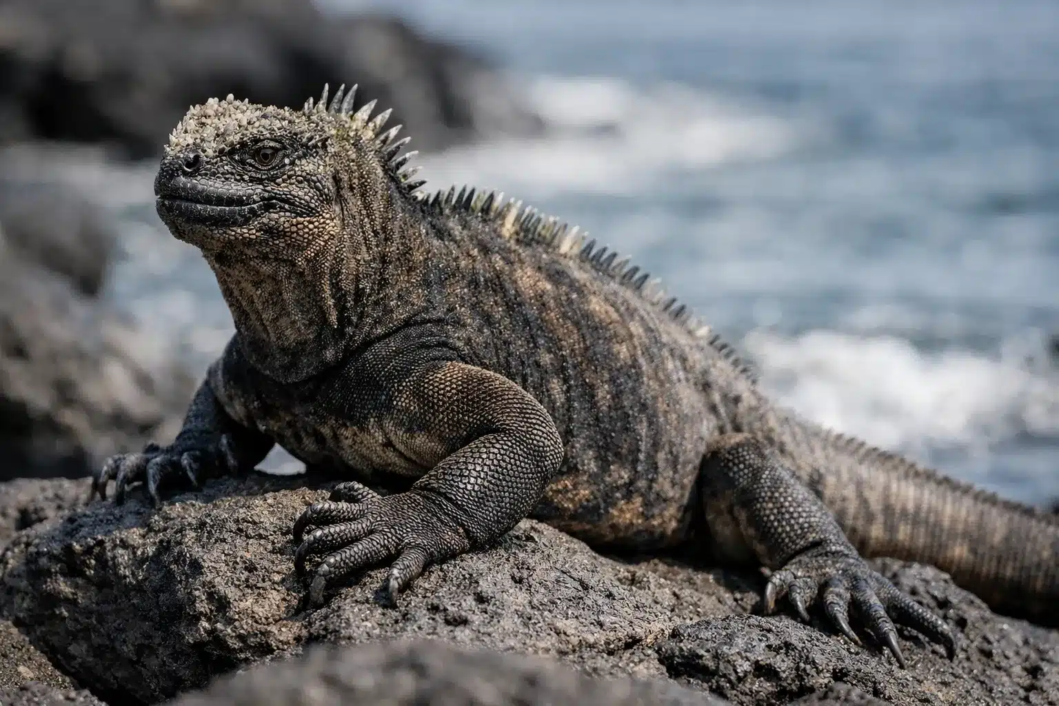Mærkelige dyr – her er 10 af de underligste dyr i verden 4 Marine leguan (Havleguan)