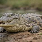Nilkrokodille (Crocodylus niloticus) Nilkrokodille (Crocodylus niloticus)