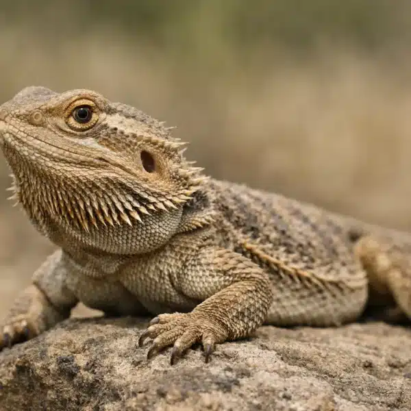Reptilia 7 Skægagame (Pogona vitticeps)