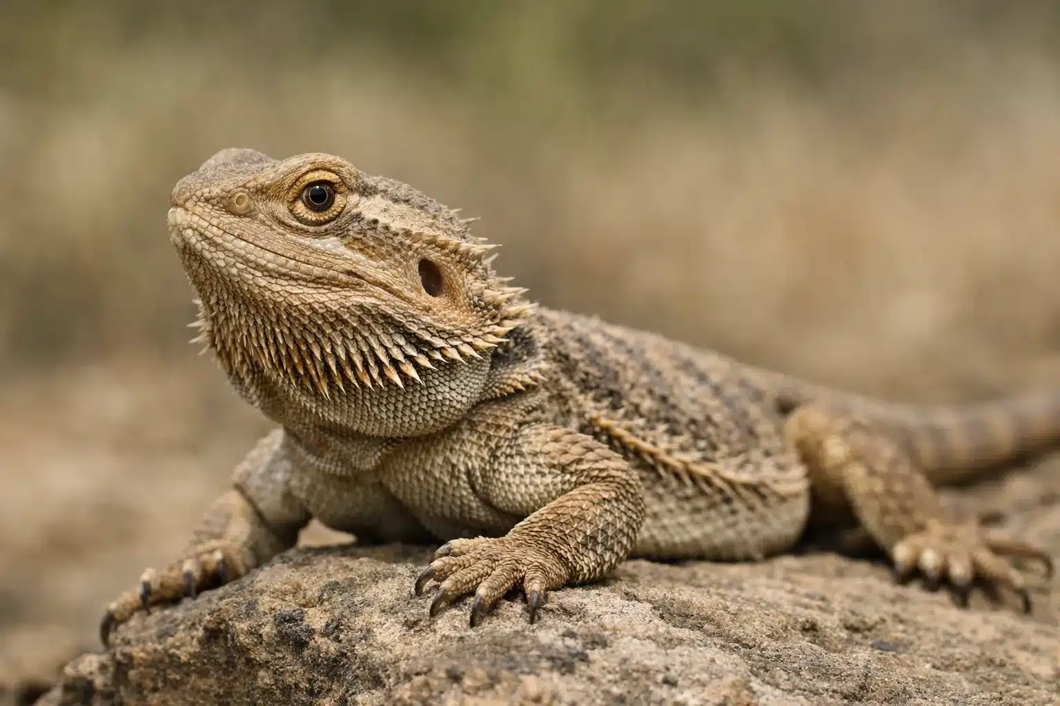 Reptilia 9 Skægagame (Pogona vitticeps)