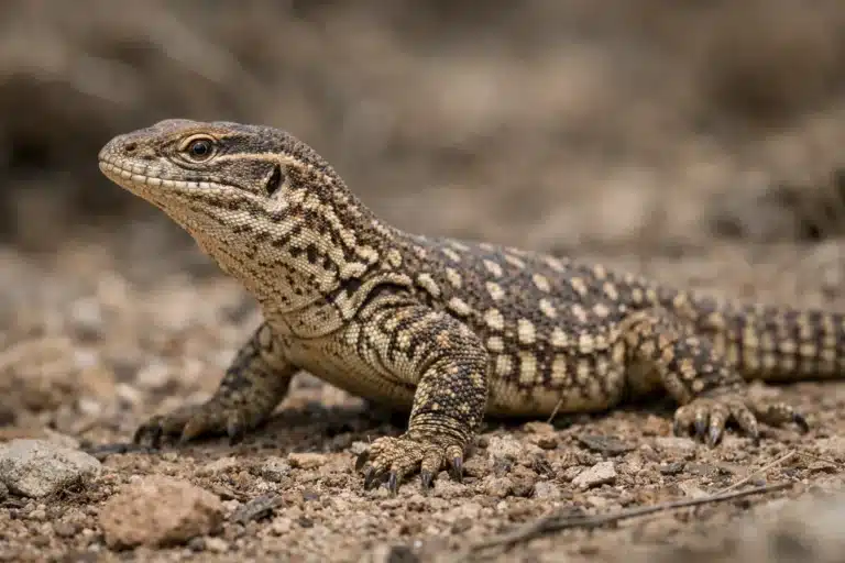 Tornhalevaran Varanus acanthurus