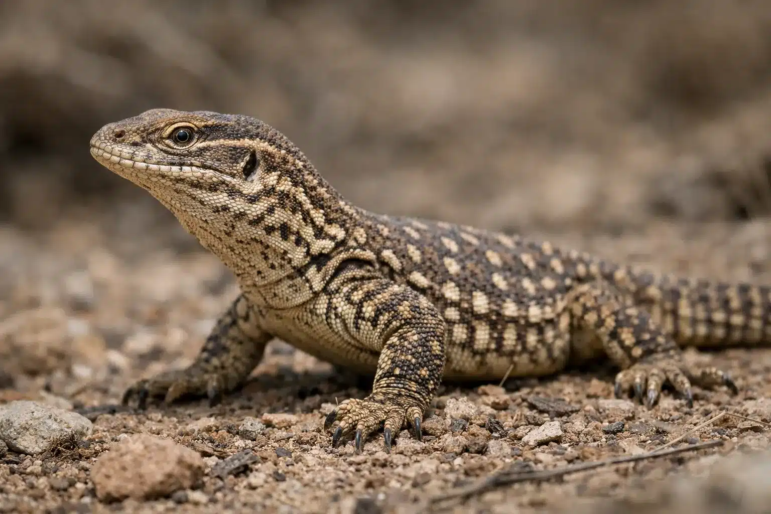 Reptilia 6 Steppevaran (Varanus exanthematicus)