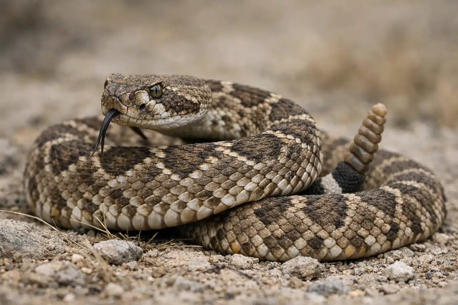 Reptilia 3 Vestlig Diamant Klapperslange (Crotalus atrox)
