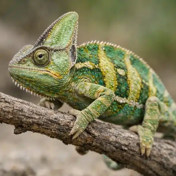 Yemen kamæleon - Chamaeleo calyptratus