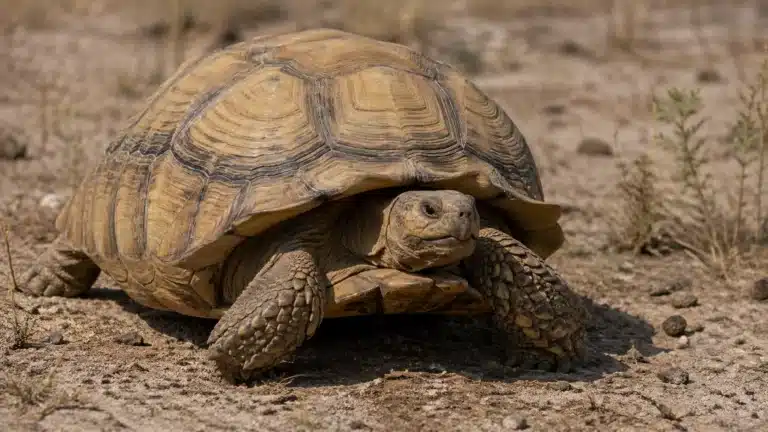 Afrikansk sporeskildpaddeCentrochelys sulcata