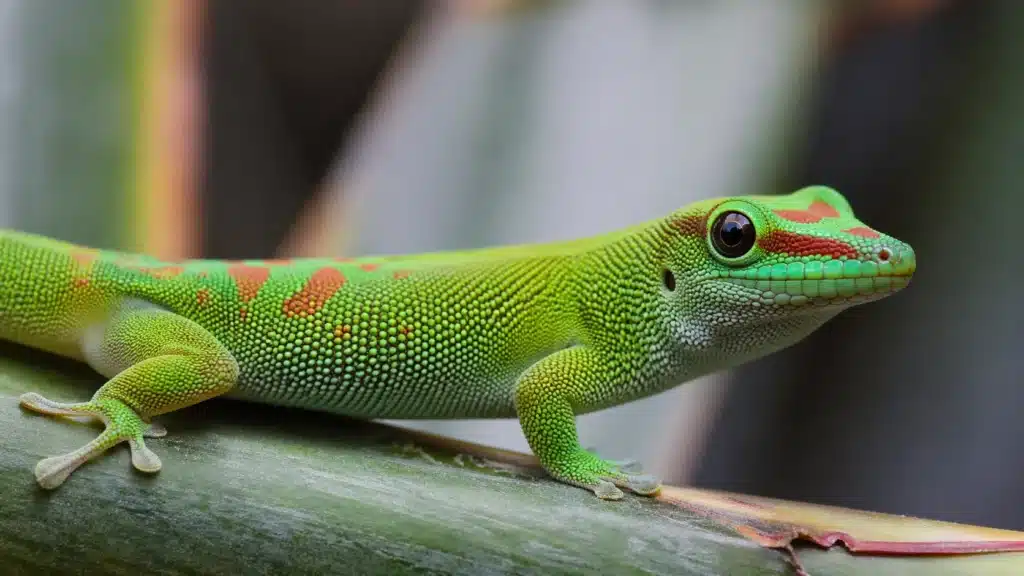 Day gecko / daggekko (Phelsuma grandis) 2 Day gecko daggekkoPhelsuma grandis