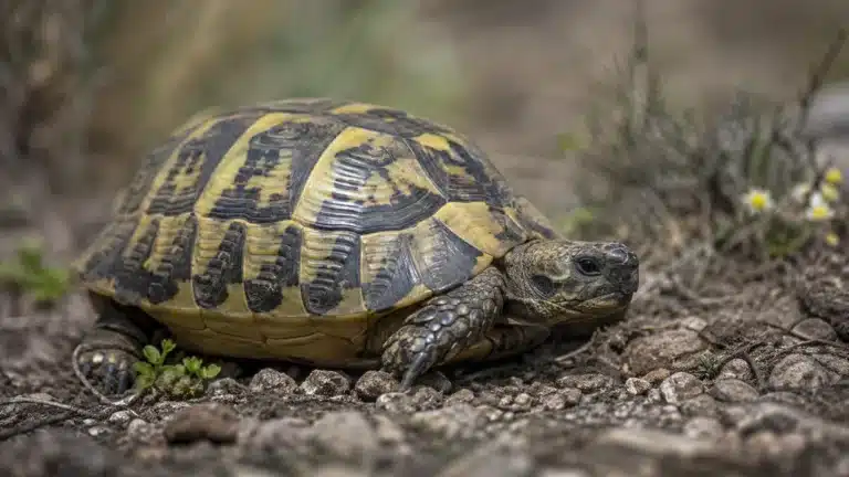Graesk landskildpaddeTestudo hermanni