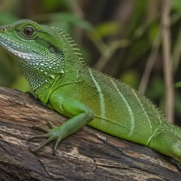 Grøn vandagam (Physignathus cocincinus)