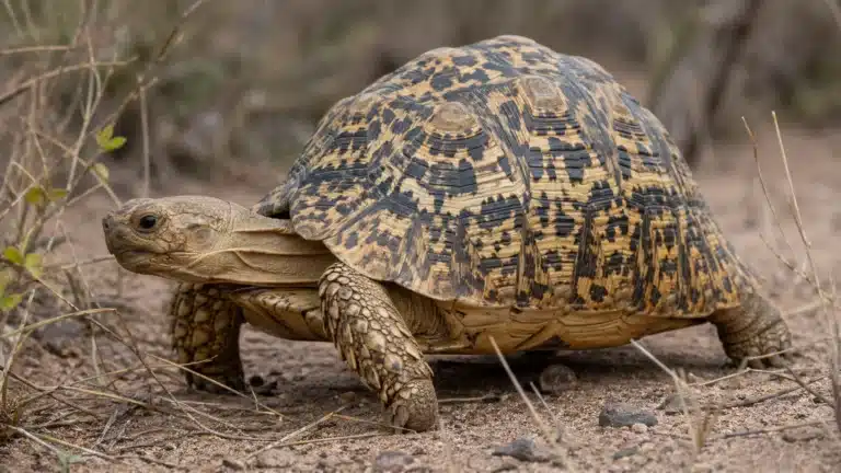 LeopardskildpaddeStigmochelys pardalis