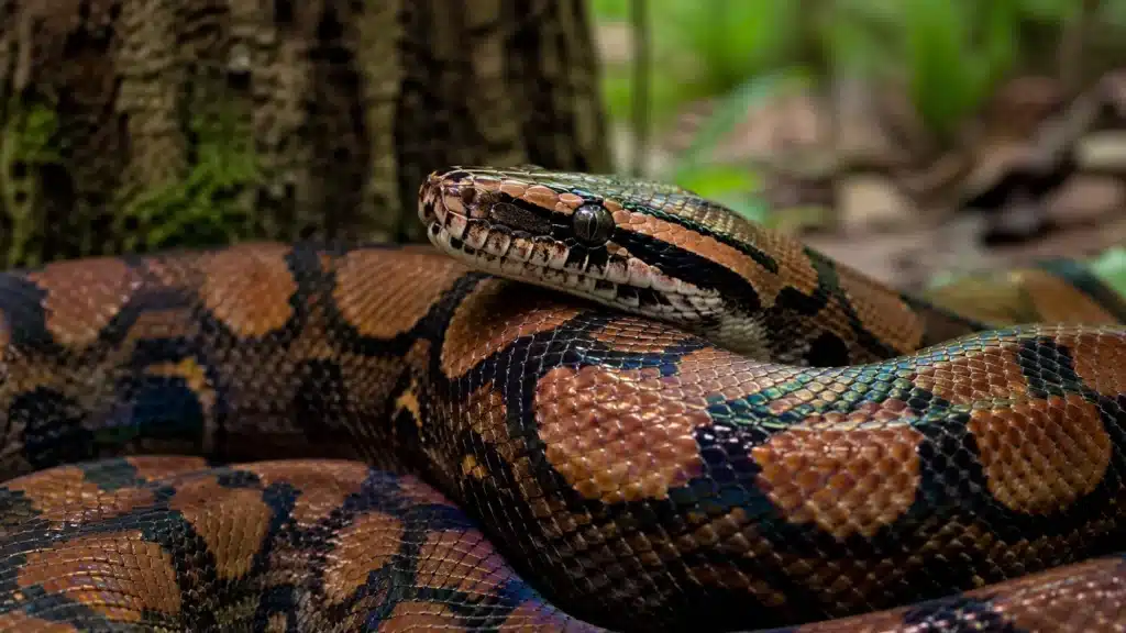 Regnbueboa (Epicrates cenchria) 2 RegnbueboaEpicrates cenchria