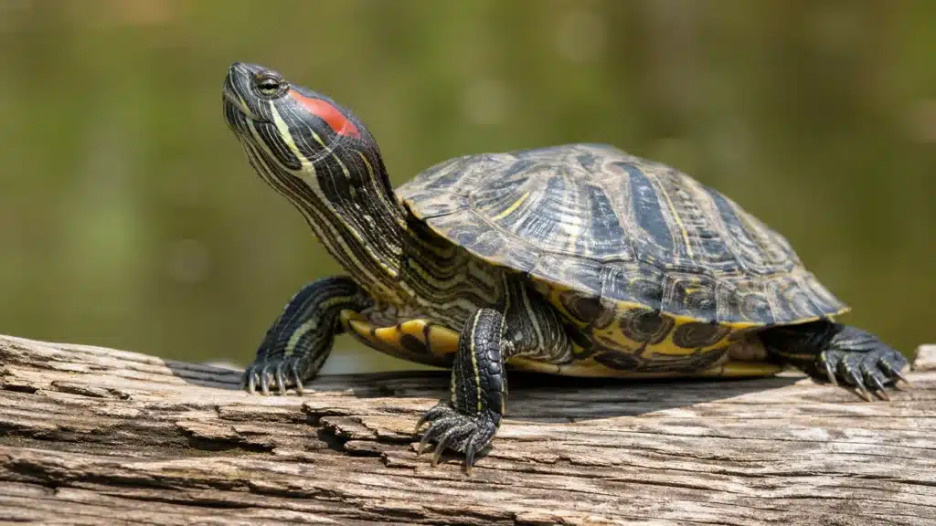 Rødøret terrapin / red-eared slider (Trachemys scripta elegans) 2 Roedoeret terrapin red eared sliderTrachemys scripta elegans