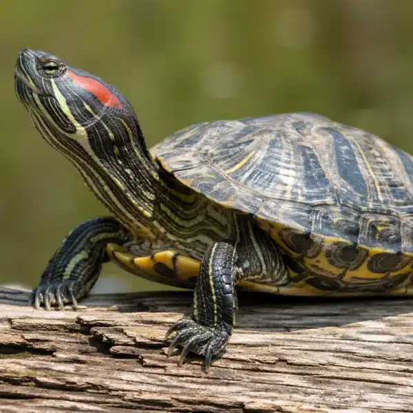 Rødøret terrapin / red-eared slider (Trachemys scripta elegans)