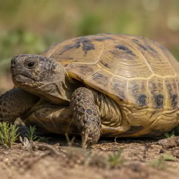 Russisk landskildpadde (Testudo horsfieldii)