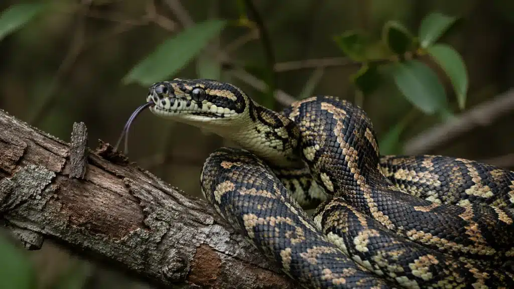 Tæppepython, Carpet python (Morelia spilota) 2 Taeppepython Carpet pythonMorelia spilota